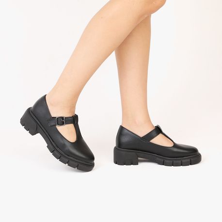 SAPATO BONECA TRATORADO SD52610351 PTO NP/PTO SOLADO 38