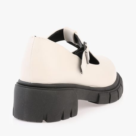 SAPATO BONECA TRATORADO SD52610351 OFF WHITE NP/PTO SOLADO/PTO FORRO 34