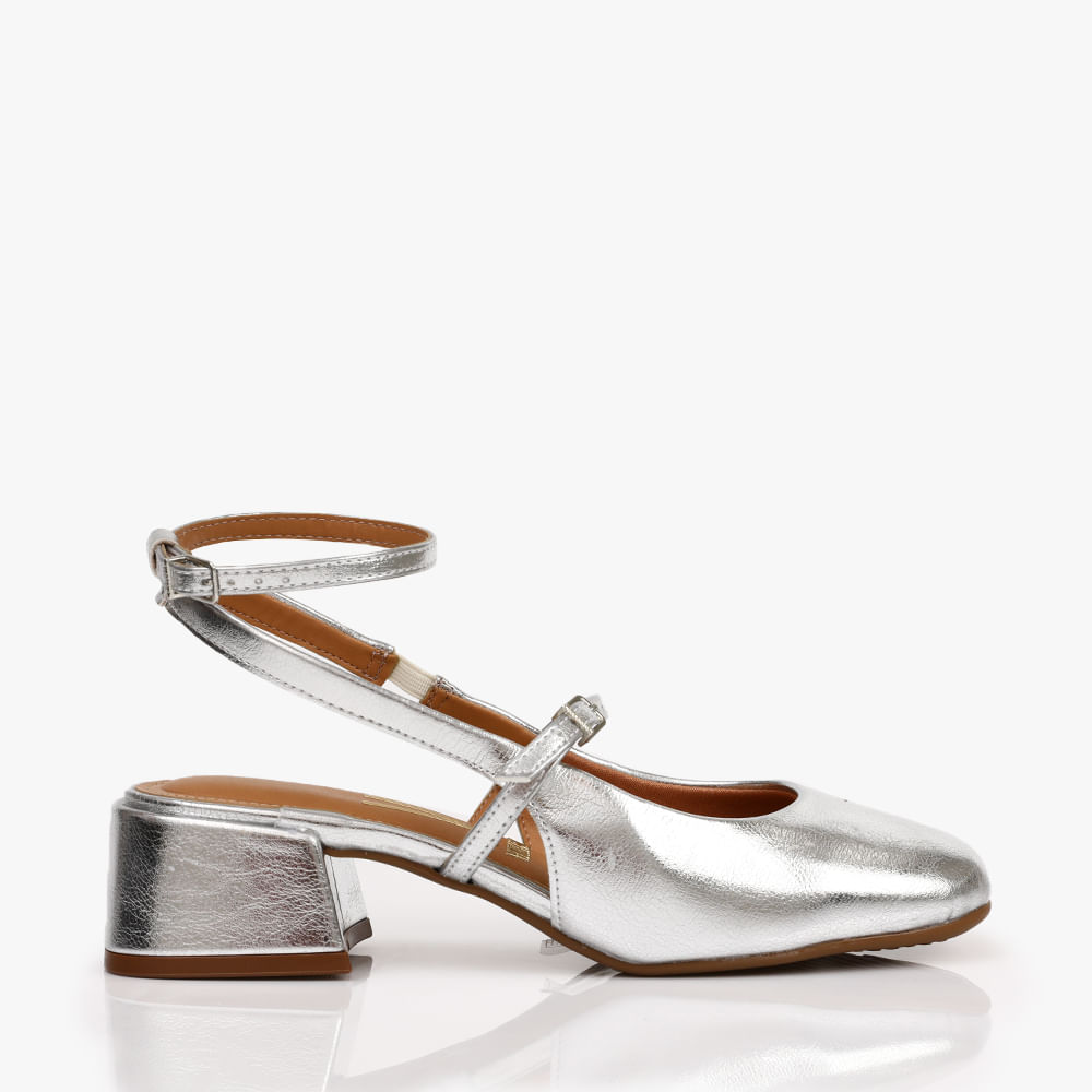 SAPATO CHANEL 1426201/101 PRATA 34