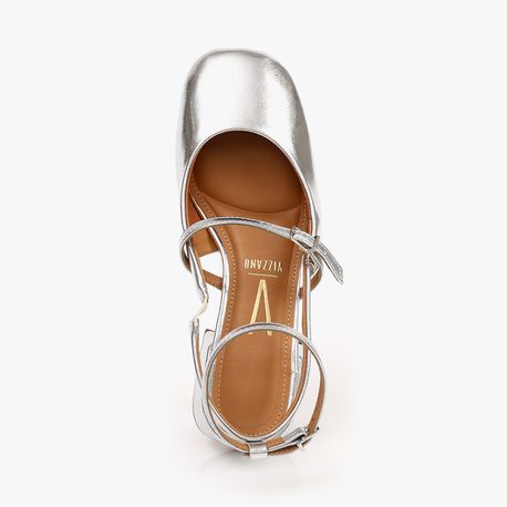 SAPATO CHANEL 1426201/101 PRATA 34