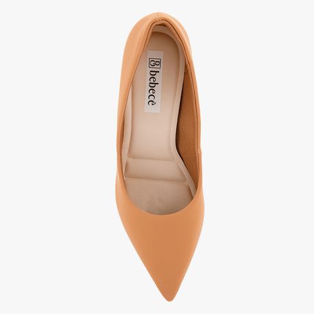 SAPATO SCARPIN SALTO ALTO 7024243 NOBUCK NOZ MOSCADA 38