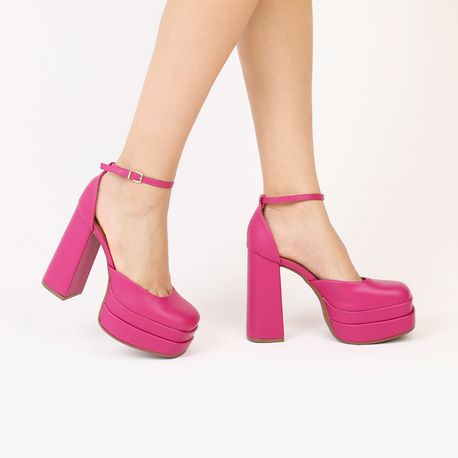SAPATO 1/2 PATA FLAT 1395101 MAGENTA PELICA 36