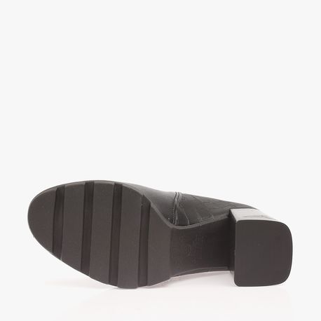 SAPATO SALTO ZIPER LATERAL 4251306 PTO/PTO 33