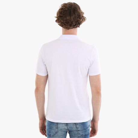 POLO MC TRADICIONAL S BOLSO 1000004430 BRANCO P