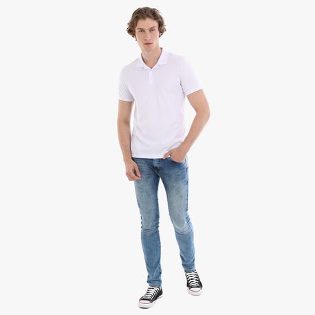 POLO MC TRADICIONAL S BOLSO 1000004430 BRANCO P