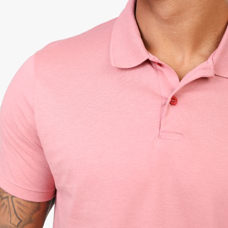 POLO MC TRADICIONAL S BOLSO 1000004430 ROSE P