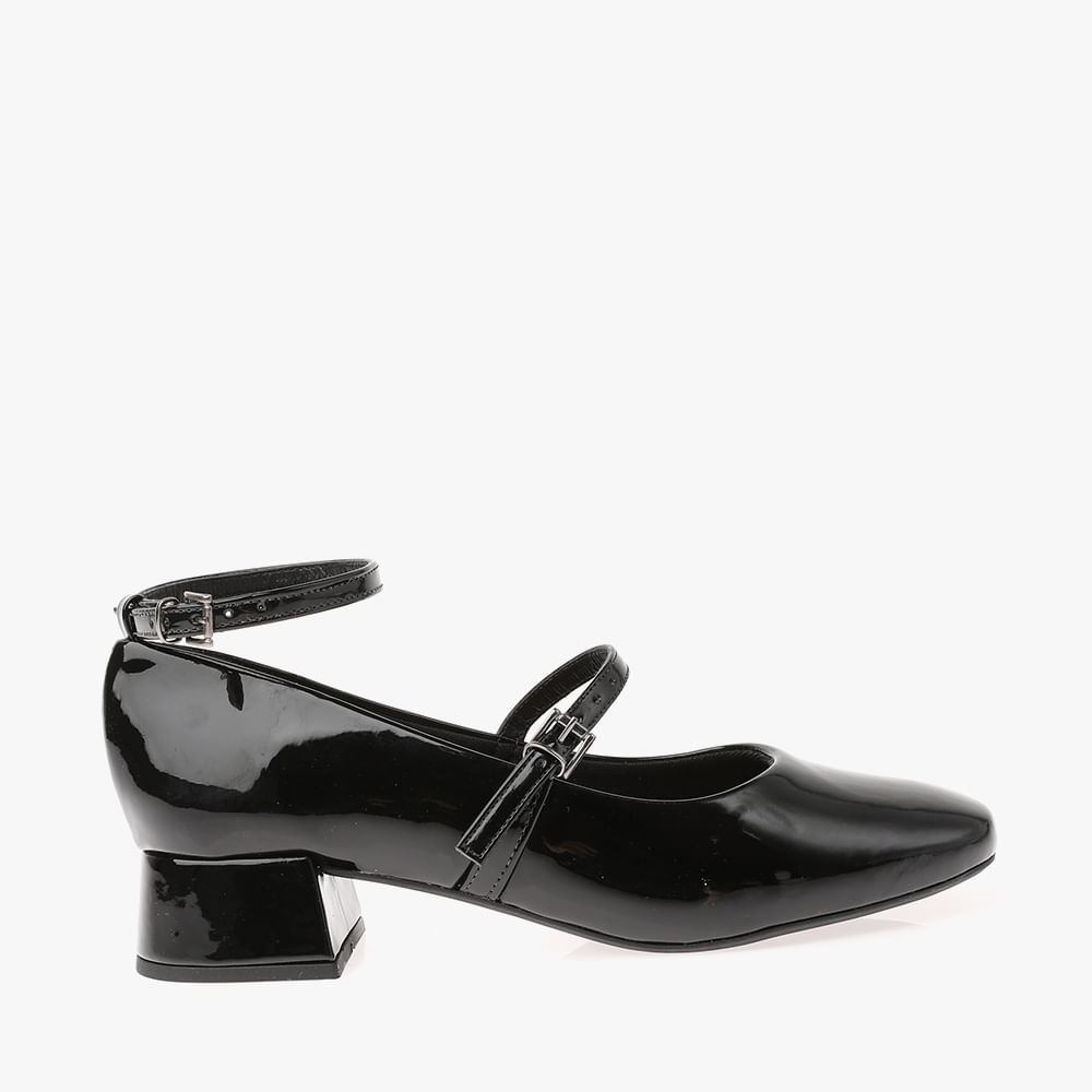 SAPATO SALTO BONECA 4566391 PTPO VZ 34
