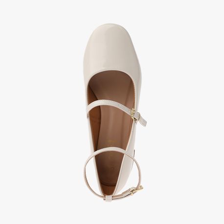 SAPATO SALTO BONECA 4566391 OFF WHITE VZ 37