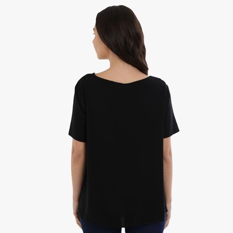 BLUSA MC TP 472 PRETO P