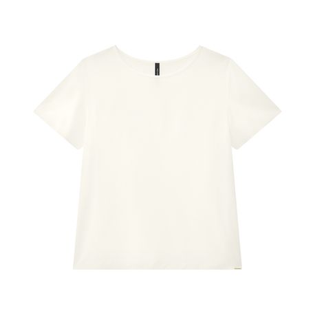 BLUSA MC TP 472 OFF WHITE P