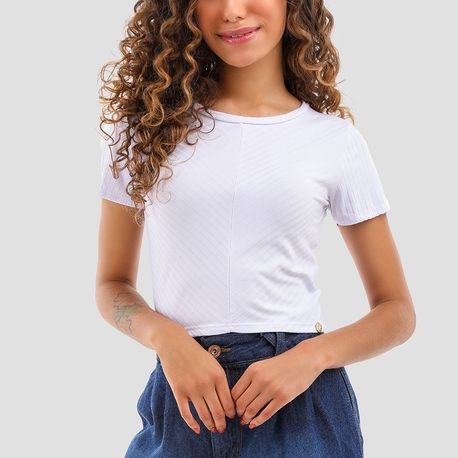 CROPPED RECORTE CANELADA 465 BRANCO GG