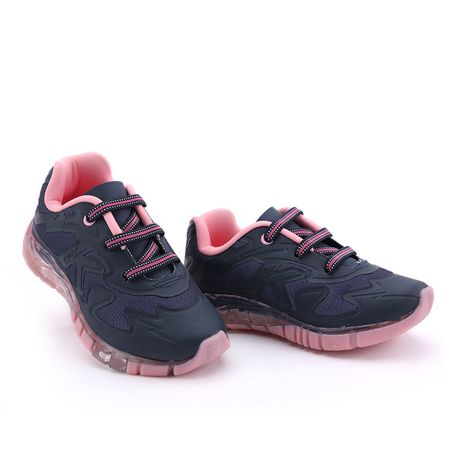 TENIS FLEX LIGHT BB MNA 020 1124 MARINHO / ROSA 26