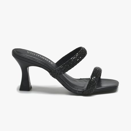TAMANCO SALTO STRASS 105010 PRETO 34