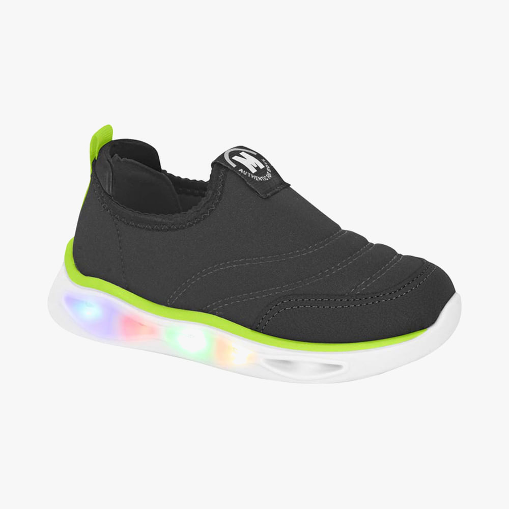 TENIS LYCRA NEOPLEX BB MNO 2620103 PRETO 21