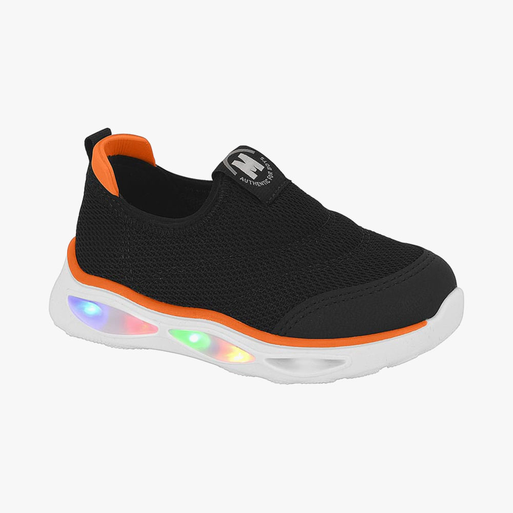 TENIS LYCRA NEOPLEX BB MNO 2620103 PRETO 01 25