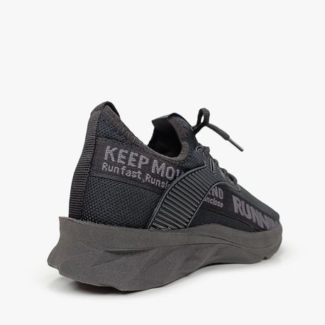 TENIS JOGGING MASCULINO JM008 05-PRETO/GRAFITE 39