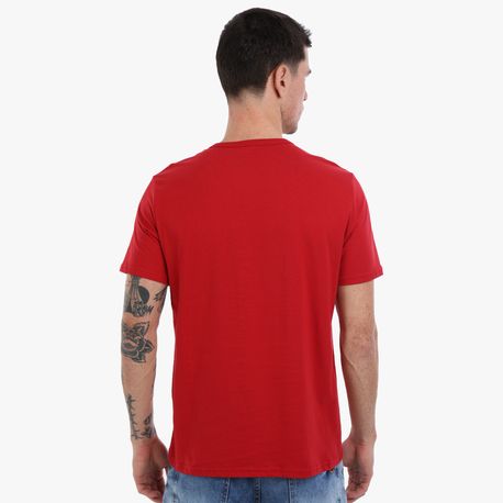 CAMISETA MC GOLA CARECA 00820/00975 VERMELHO P
