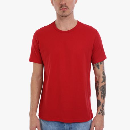 CAMISETA MC GOLA CARECA 00820/00975 VERMELHO P