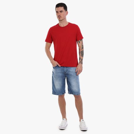 CAMISETA MC GOLA CARECA 00820/00975 VERMELHO P