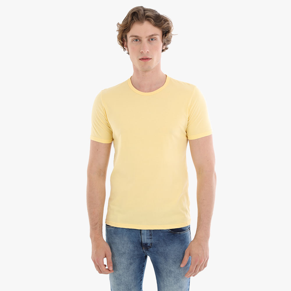 CAMISETA MC GOLA CARECA 00820/00975 AMARELO G