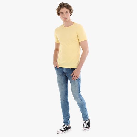 CAMISETA MC GOLA CARECA 00820/00975 AMARELO G