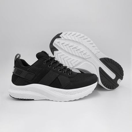 TENIS JOGGING MASCULINO STONES 400-PRETO 37