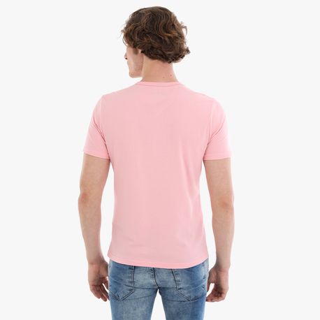 CAMISETA MC GOLA CARECA 00820/00975 ROSA G