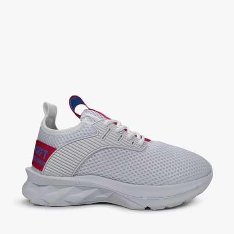 TENIS JOGGING FEMININO JF006 05-BRANCO/PINK 37