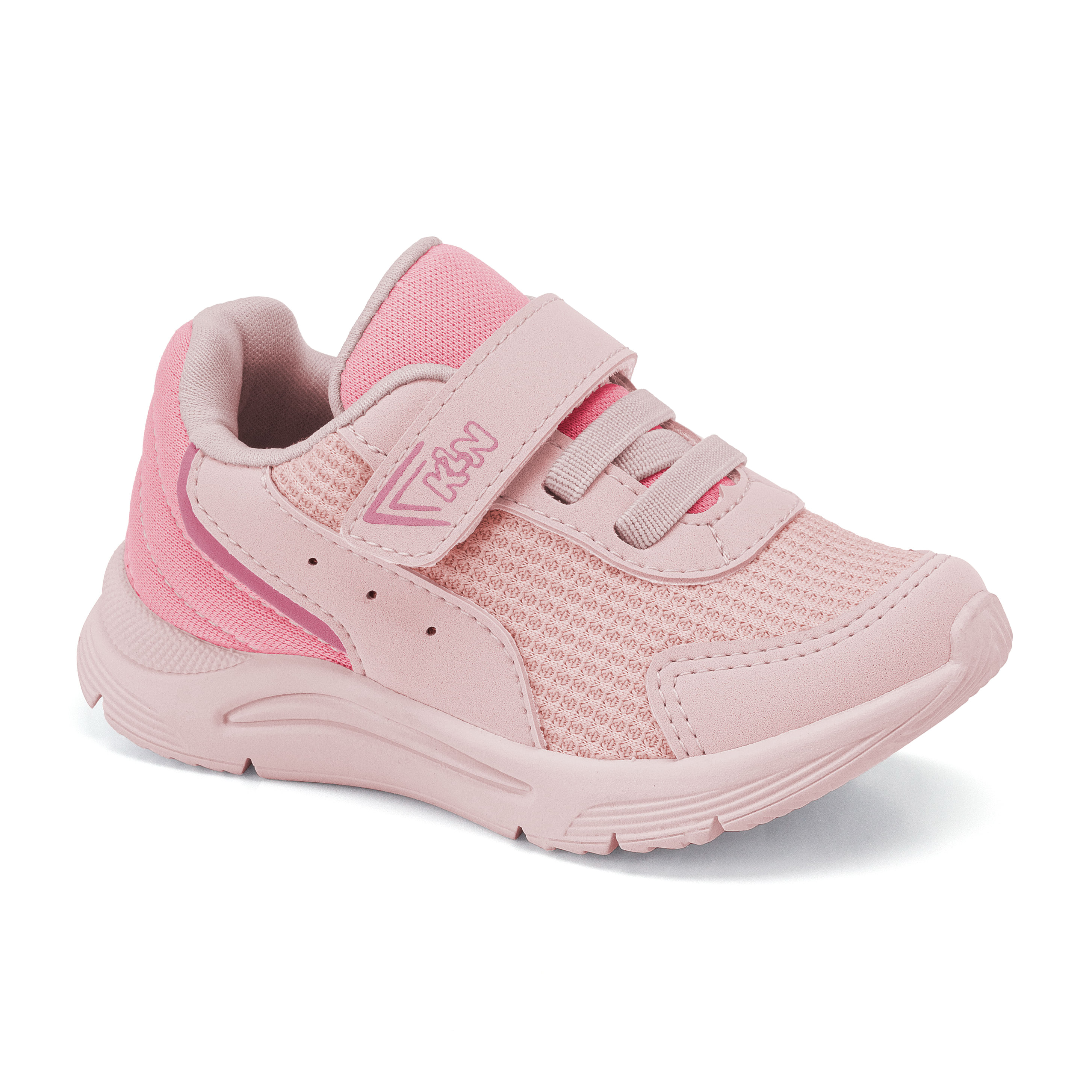 TENIS JOGGING BB MNO 199113000 ROSA CLARO/ROSA DOCE 25