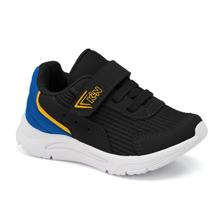 TENIS JOGGING BB MNO 199113000 PRETO/CIANO/AMARELO 27