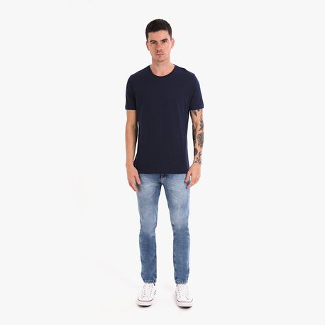 CAMISETA MC BASICA BOTONE P110 MARINHO M