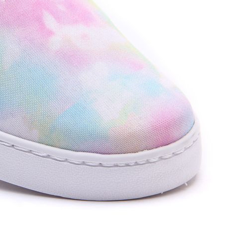 TENIS CASUAL VIZZANO 1214200 TEC TIE DYE MULTI ROSA 38