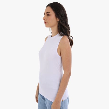 REGATA ALTERNECK CANELADA 361 BRANCO M