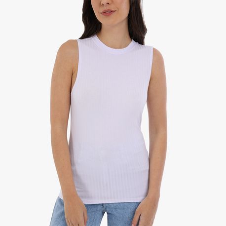 REGATA ALTERNECK CANELADA 361 BRANCO M