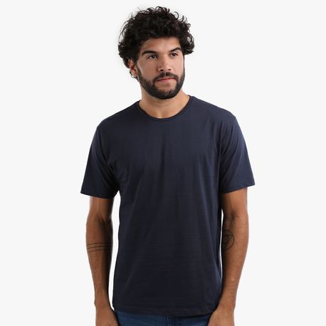 CAMISETA BASICA GOLA CARECA 3000 MARINHO P