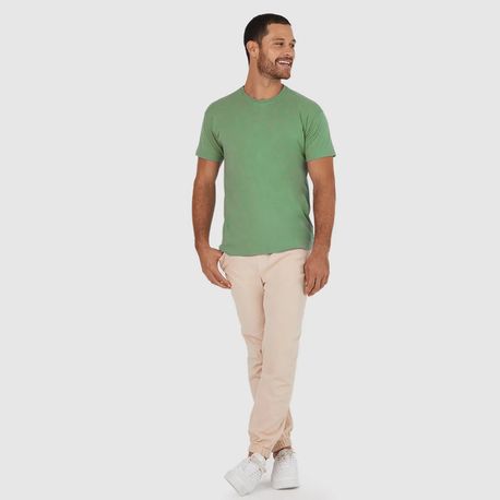 CAMISETA MC BÁSICA 1000004423/45 VERDE P