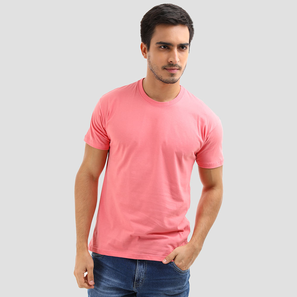 CAMISETA MC BÁSICA 1000004423/45 CORAL P
