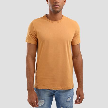 CAMISETA MC BÁSICA 1000015037 OCRE P