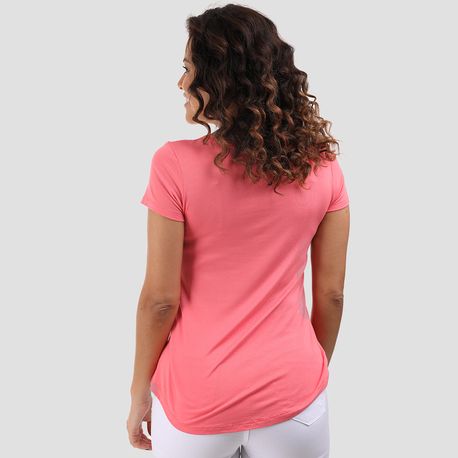 BLUSA MC BOLSINHO 00252 ROSA P