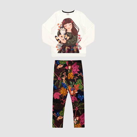 CONJUNTO MOLETOM SOFT 67880 PRETO 04