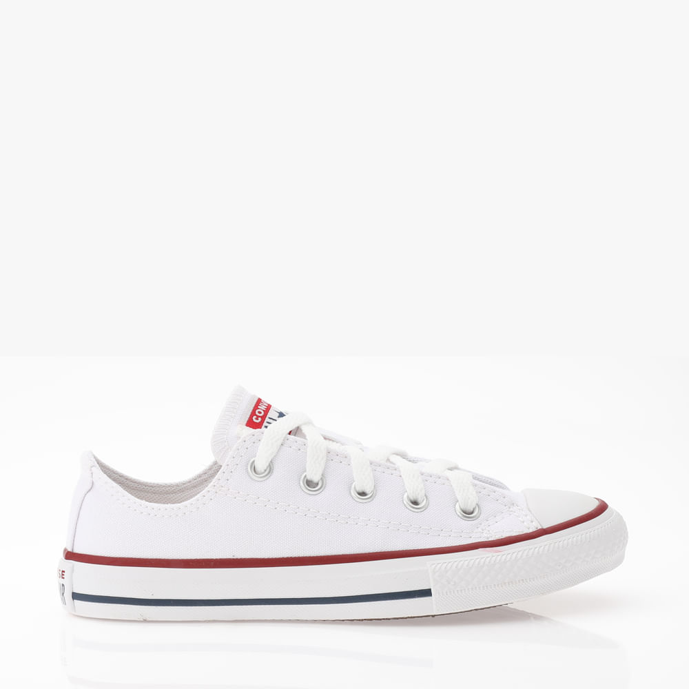 TENIS CASUAL JUV MNO CK0002 BRANCO / BRANCO / MARINHO 27