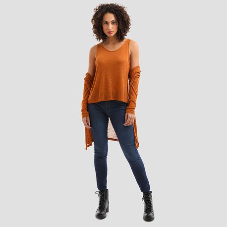 TWIN SET TRICOT 182372 CARAMELO M