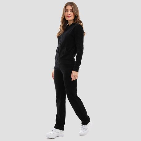 CONJUNTO PLUSH 615324 PRETO P
