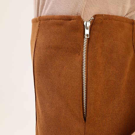 LEGGING SUEDE 410416 MARROM M