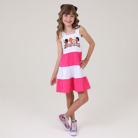 VESTIDO 3 MARIAS 3 PALAVRINHAS 8202 PINK 02
