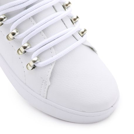 TENIS MODA ILHOS 10075IZ BRANCO 36