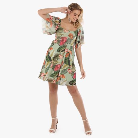 VESTIDO TULE EST 103062 VERDE M