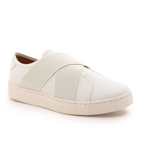 TENIS MODA ELASTICO 12141021 LONA BRANCO OFF 37