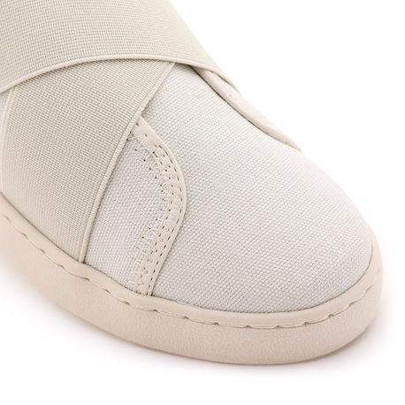 TENIS MODA ELASTICO 12141021 LONA BRANCO OFF 37