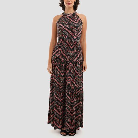 VESTIDO LONGO ALTERNACK REGATA EST LIBERTY 24821 PRETO M